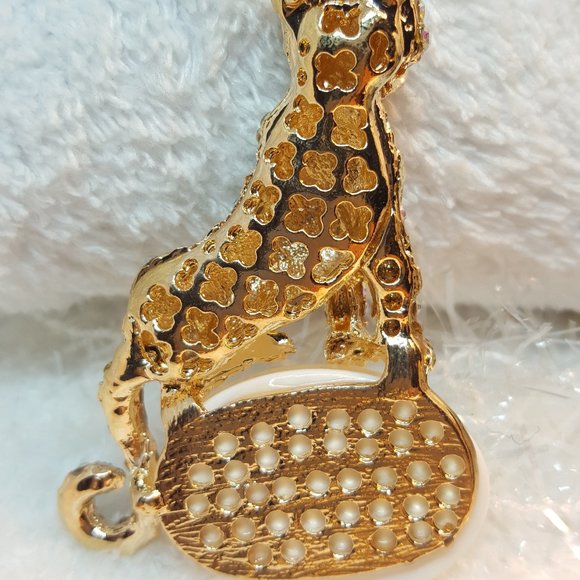 SPOTTED WILD CAT Pendant and chain - Picture 11 of 11